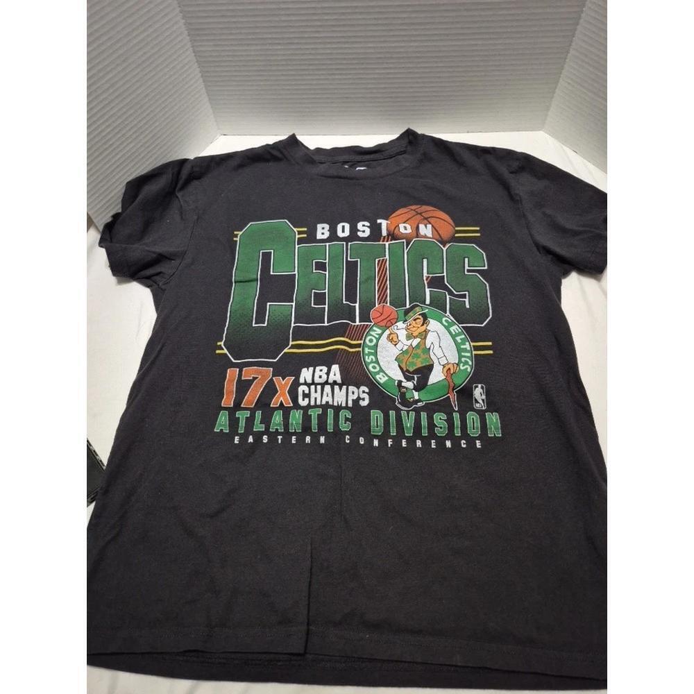 Hollister Boston Celtics Graphic Solid T-Shirt Black Mens S